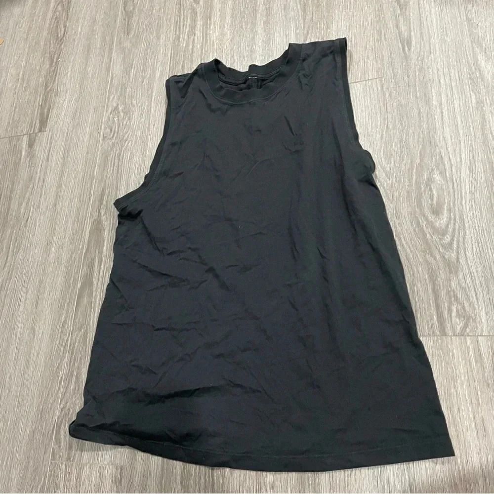 LULULEMON all yours tank top black vitasea 4/6